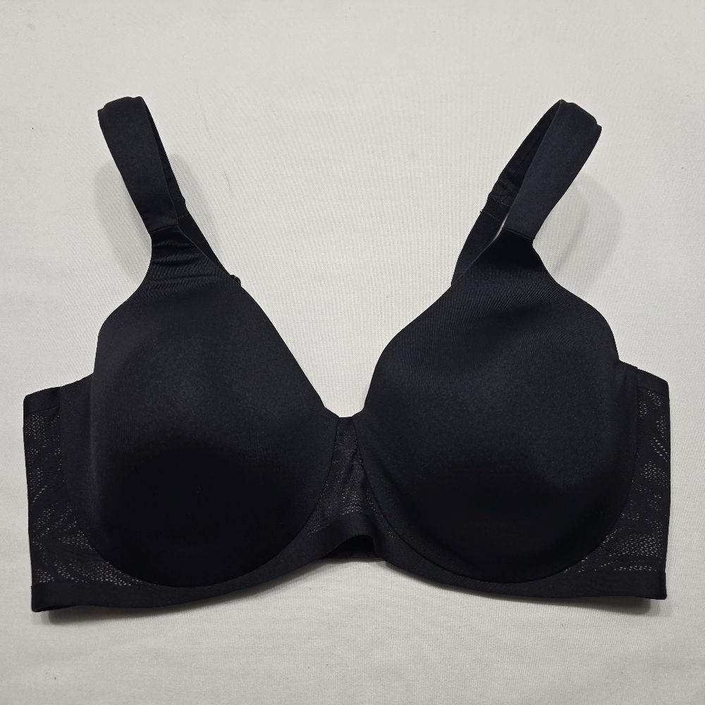 Bali Size 38D Elegant Black Women's Bra
